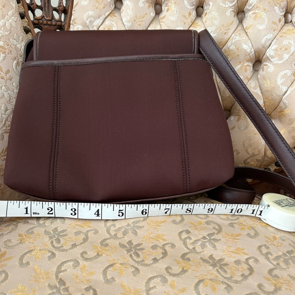 RARE! Vintage Coach Chocolate Crossbody - Picture 5 of 11